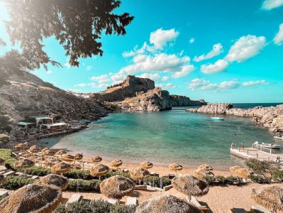 Les plus belles plages de Rhodes Baie Saint-Paul