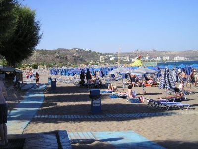 Najlepsze plaże na Rodos Faliraki
