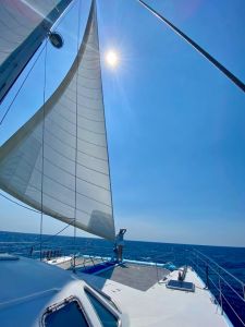 Journée de croisière en catamaran Pegasos