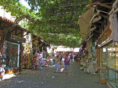 Monte Smith and the Old Town of Rhodes